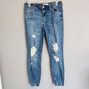 PACSUN  MID-RISE SKINNY  ANKLE JEANS / SIZE 26